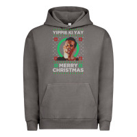 Pigment Tornado Hot Trend Die Hard Christmas Yippie Ki Yay Urban Hoodie - lanVoArt