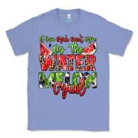 Colony Blue If you drink don't drive do the watermelon crawl Classic Tee - NancyCooperArtShop