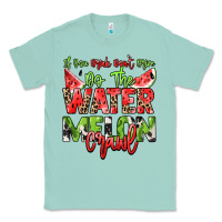 Seafoam If you drink don't drive do the watermelon crawl Classic Tee - NancyCooperArtShop