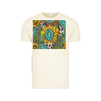 Vintage Arctic western cactus with sunflowers and turquoise tumbler tbs Vintage Tee - TumblerDesignByShophia