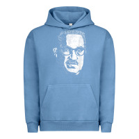 Pigment Pebble Blue Thurgood Black Leader Cool African Black History Month Gift Urban Hoodie - lanVoArt
