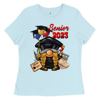 Baby Blue senior 2023 gnome Ladies Tee - BarkalooDesign