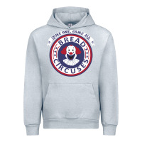 Heather Grey bread and circuses   girl Urban Hoodie - lanVoArt