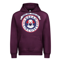 Mauve Wine bread and circuses   girl Urban Hoodie - lanVoArt