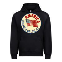 Black america change it or lose it   stars Urban Hoodie - lanVoArt