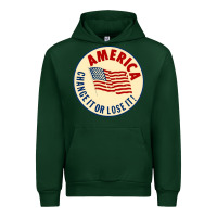 Forest Green america change it or lose it   stars Urban Hoodie - lanVoArt