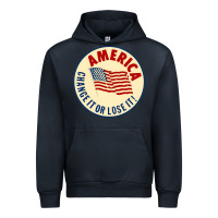 Navy america change it or lose it   stars Urban Hoodie - lanVoArt