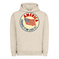 Pigment French Oak america change it or lose it   stars Urban Hoodie - lanVoArt