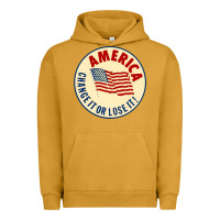 Pigment Peanut Butter america change it or lose it   stars Urban Hoodie - lanVoArt