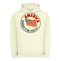 Pigment Pistachio america change it or lose it   stars Urban Hoodie - lanVoArt