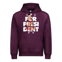 Mauve Wine christy mack for president   gift Urban Hoodie - lanVoArt