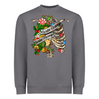 Storm sorta merry sorta scary chest Heavyweight Sweatshirt - FaDigitalArtStudio