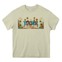Mossy teacher vibes libbey glass Heavy Core Tee - BundleAndBundleShop