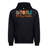 Black gobble till you wobble Urban Hoodie - BarkalooDesign