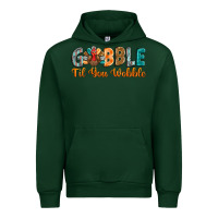 Foreset Green gobble till you wobble Urban Hoodie - BarkalooDesign