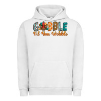 Pigment Lunar Rock gobble till you wobble Urban Hoodie - BarkalooDesign