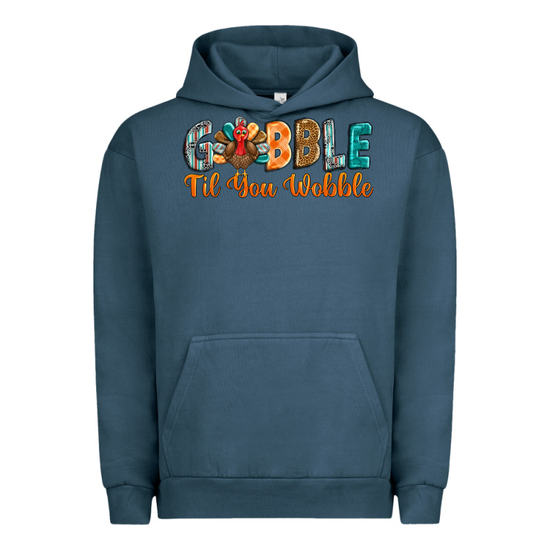 Gobble Till You Wobble Urban Hoodie by BarkalooDesign | Teevron