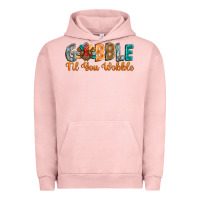 Pigment Salmon gobble till you wobble Urban Hoodie - BarkalooDesign