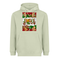 Matcha Christmas Jingle All The Way Heavyweight Hoodie - Artiststas