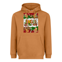 Meerkat Christmas Jingle All The Way Heavyweight Hoodie - Artiststas