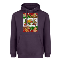 Plum Christmas Jingle All The Way Heavyweight Hoodie - Artiststas