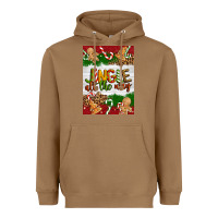 Toasted Coconut Christmas Jingle All The Way Heavyweight Hoodie - Artiststas