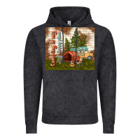Vintage Black camping is my happy place Vintage Hoodie - TumblerDesignByShophia
