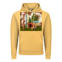 Camping Is My Happy Place Vintage Hoodie | Teevron