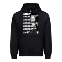 Black clay davis quotsheeeeeeitquot 3  t travel Urban Hoodie - lanVoArt