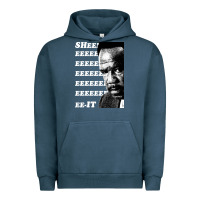 Pigment Midnight Navy clay davis quotsheeeeeeitquot 3  t travel Urban Hoodie - lanVoArt