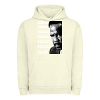 Pigment Pistachio clay davis quotsheeeeeeitquot 3  t travel Urban Hoodie - lanVoArt