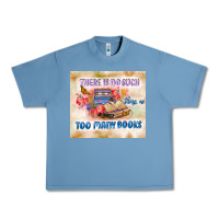 Pebble Blue read book Urban Heavy Tee - TumblerDesignByShophia