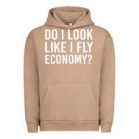 Pigment Burro do i look like i fly economy  funny first class traveling Urban Hoodie - lanVoArt