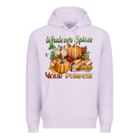 Lilac whatever spices your pumpkin Premium Hoodie - BundleAndBundleShop