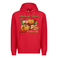Red whatever spices your pumpkin Premium Hoodie - BundleAndBundleShop