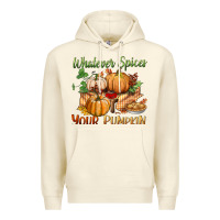 Sandshell whatever spices your pumpkin Premium Hoodie - BundleAndBundleShop