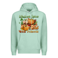 Seafoam whatever spices your pumpkin Premium Hoodie - BundleAndBundleShop