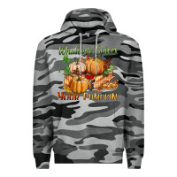 Slate Camo whatever spices your pumpkin Premium Hoodie - BundleAndBundleShop