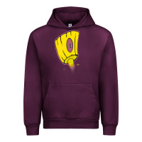 Mauve Wine Hot Trend Graffiti Spray Paint Tip Art Street Art Urban 80S 90S Hiphop Urban Hoodie - lanVoArt