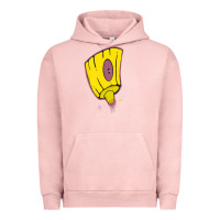 Pigment Salmon Hot Trend Graffiti Spray Paint Tip Art Street Art Urban 80S 90S Hiphop Urban Hoodie - lanVoArt