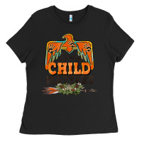 Black every child matters thunderbird Ladies Tee - BarkalooDesign