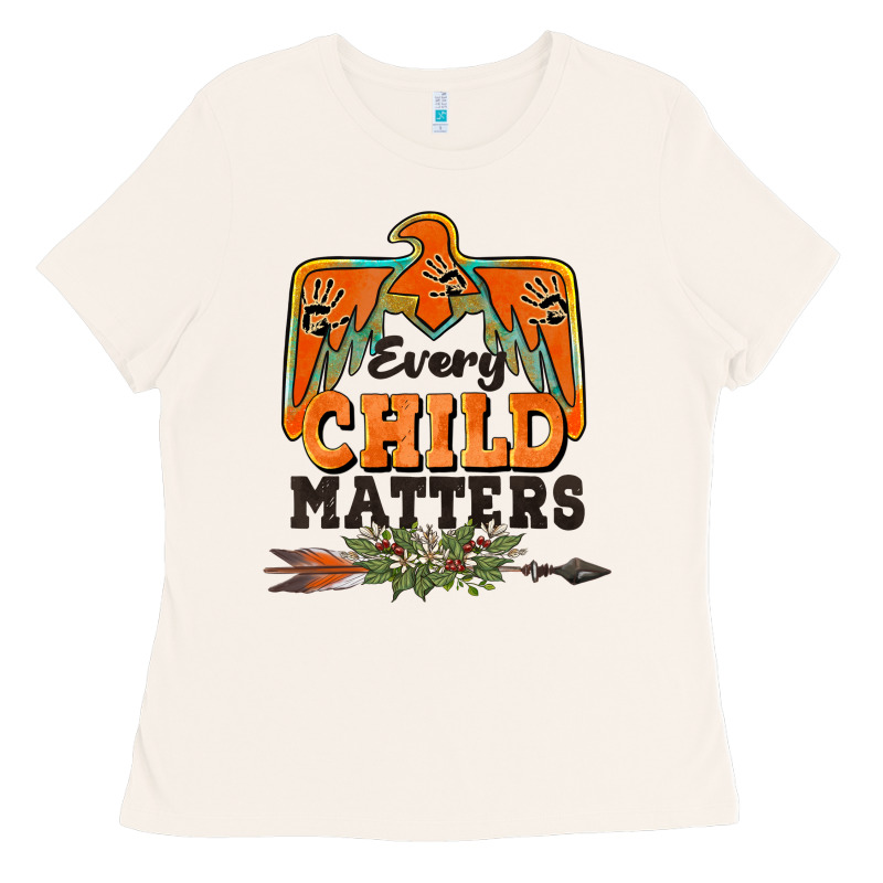 Every Child Matters Thunderbird Ladies Tee by BarkalooDesign | Teevron