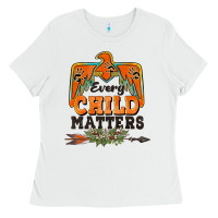 White every child matters thunderbird Ladies Tee - BarkalooDesign