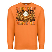 Carrot Thick Thighs Pumpkin Pies Premium Sweatshirt - Artiststas