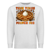 Oatmeal Heather Thick Thighs Pumpkin Pies Premium Sweatshirt - Artiststas