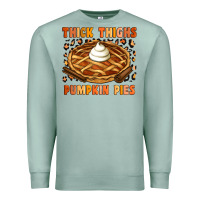Seafoam Thick Thighs Pumpkin Pies Premium Sweatshirt - Artiststas