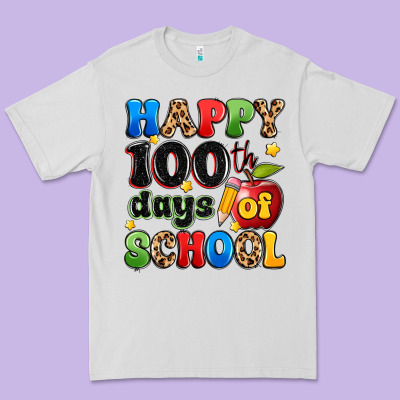 Happy 100 Th Days Of School Premium Tee Designed By Artiststas