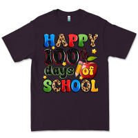 Plum happy 100 th days of school Premium Tee - Artiststas