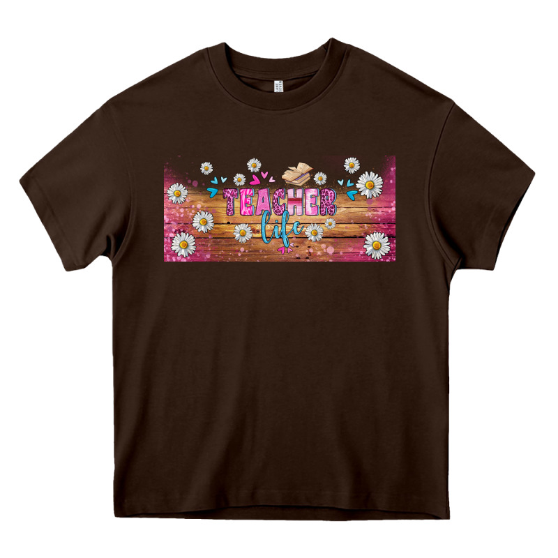 Teacher Life Libbey Glass Heavy Core Tee by BundleAndBundleShop | Teevron