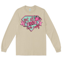 Mushroom not all heroes wear capes Long Sleeve Tee - CowGirlArtShop